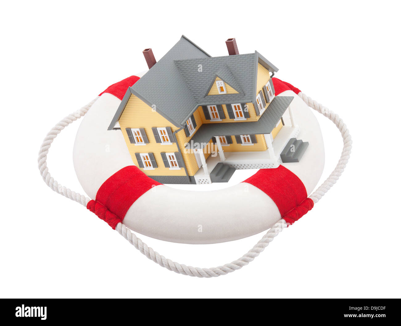 Assicurazione casa Foto Stock