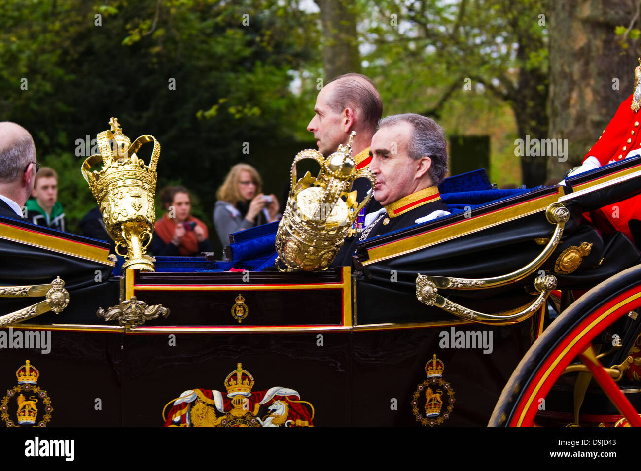 Lo stato di apertura Parliament-London Foto Stock