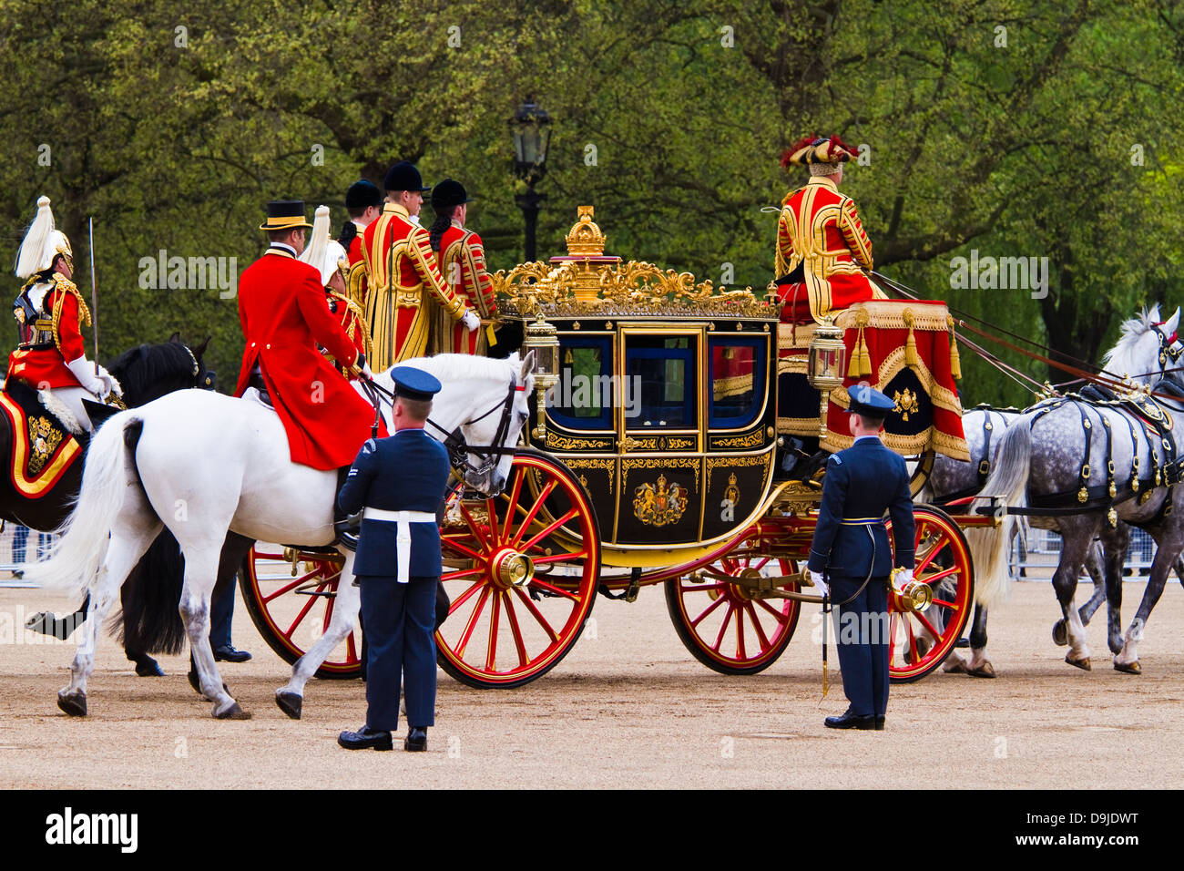 Lo stato di apertura Parliament-London Foto Stock