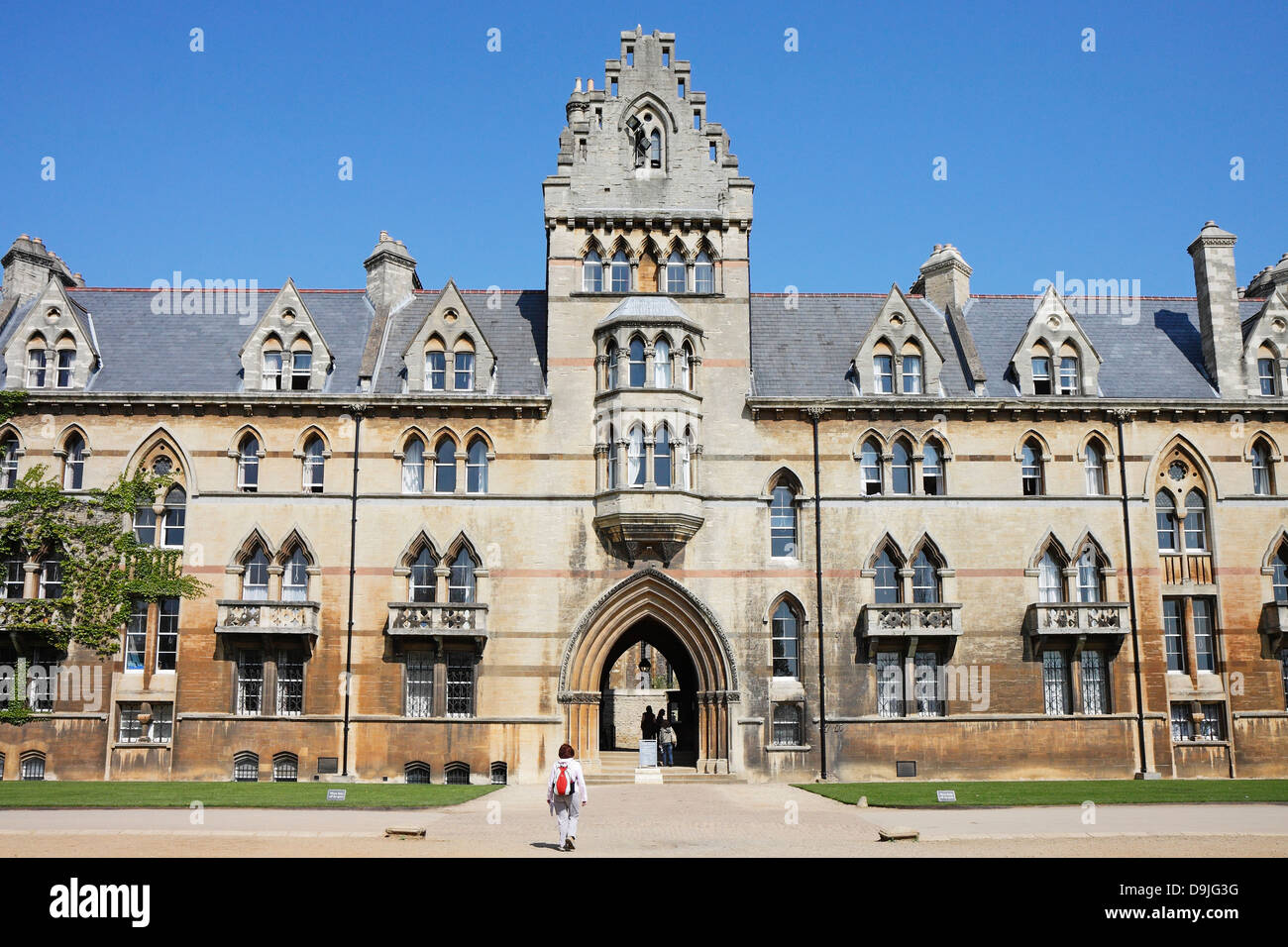La Chiesa di Cristo University Oxford City, Inghilterra Foto Stock