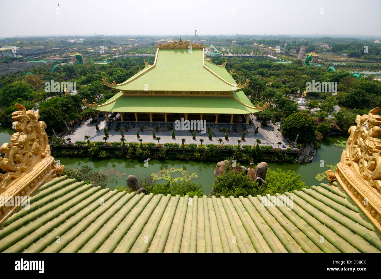 Dai templi Nam e parco di safari in Vietnam. Di interesse turistico, culturale e storica zona Foto Stock
