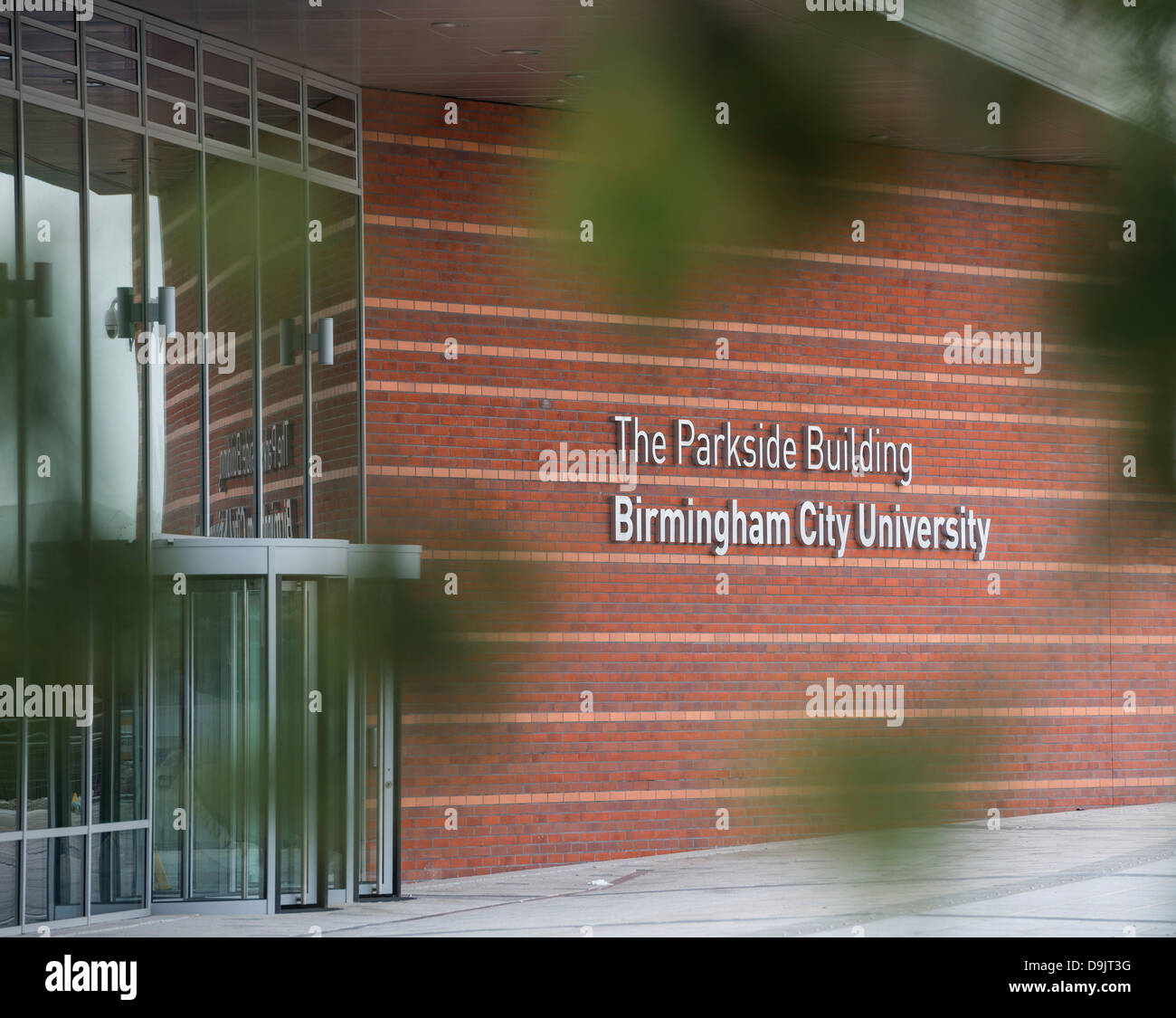 Il Parkside edificio, parte di Birmingham City University, la Eastside, Birmingham, West Midlands, England, Regno Unito Foto Stock