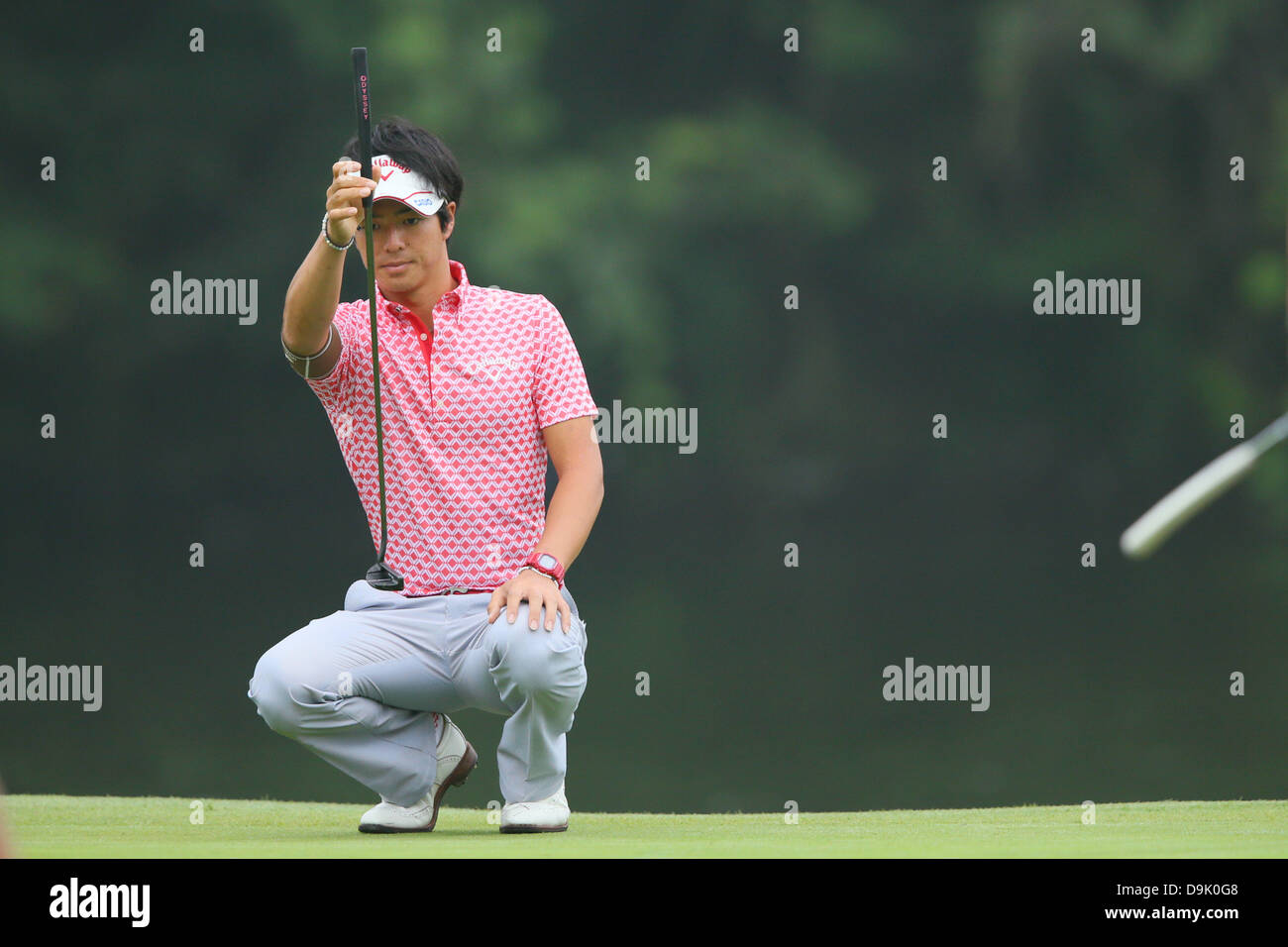 Ibaraki, Giappone. Xx Giugno, 2013. Ryo Ishikawa (JPN), 20 giugno 2013 - Golf : Giappone Golf Tour Championship Shishido Hills a Shishido Hills Country Club, Ibaraki, Giappone. (Foto di YUTAKA AFLO/sport/Alamy Live News) Foto Stock