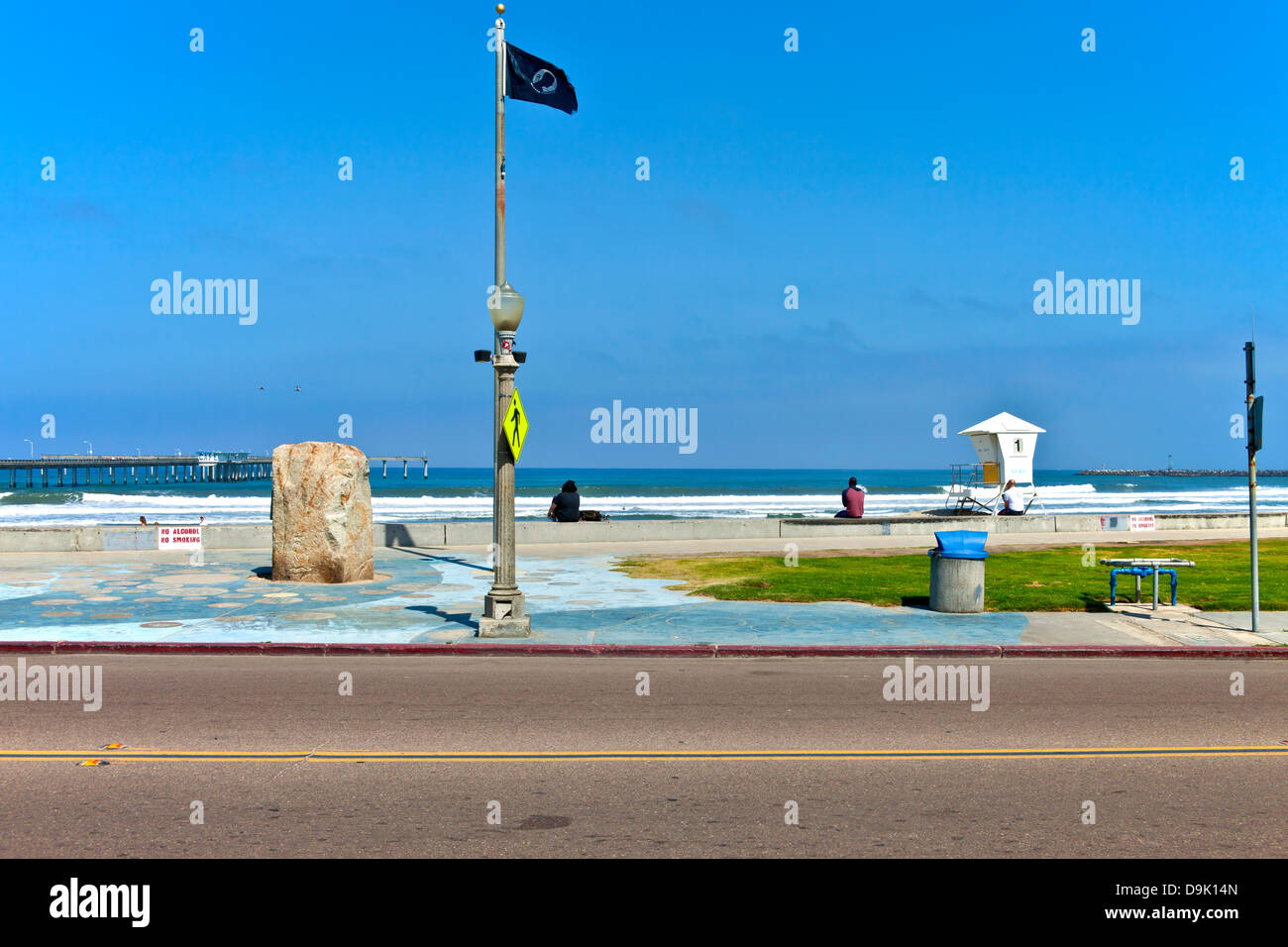 Spiagge della California Point Loma San Diego. Foto Stock