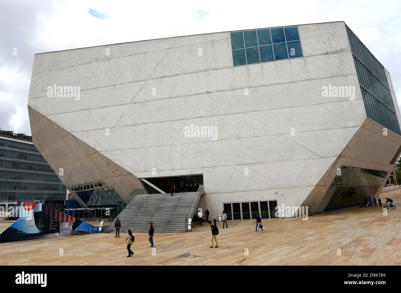 Palazzo della Musica Porto Portogallo Foto Stock