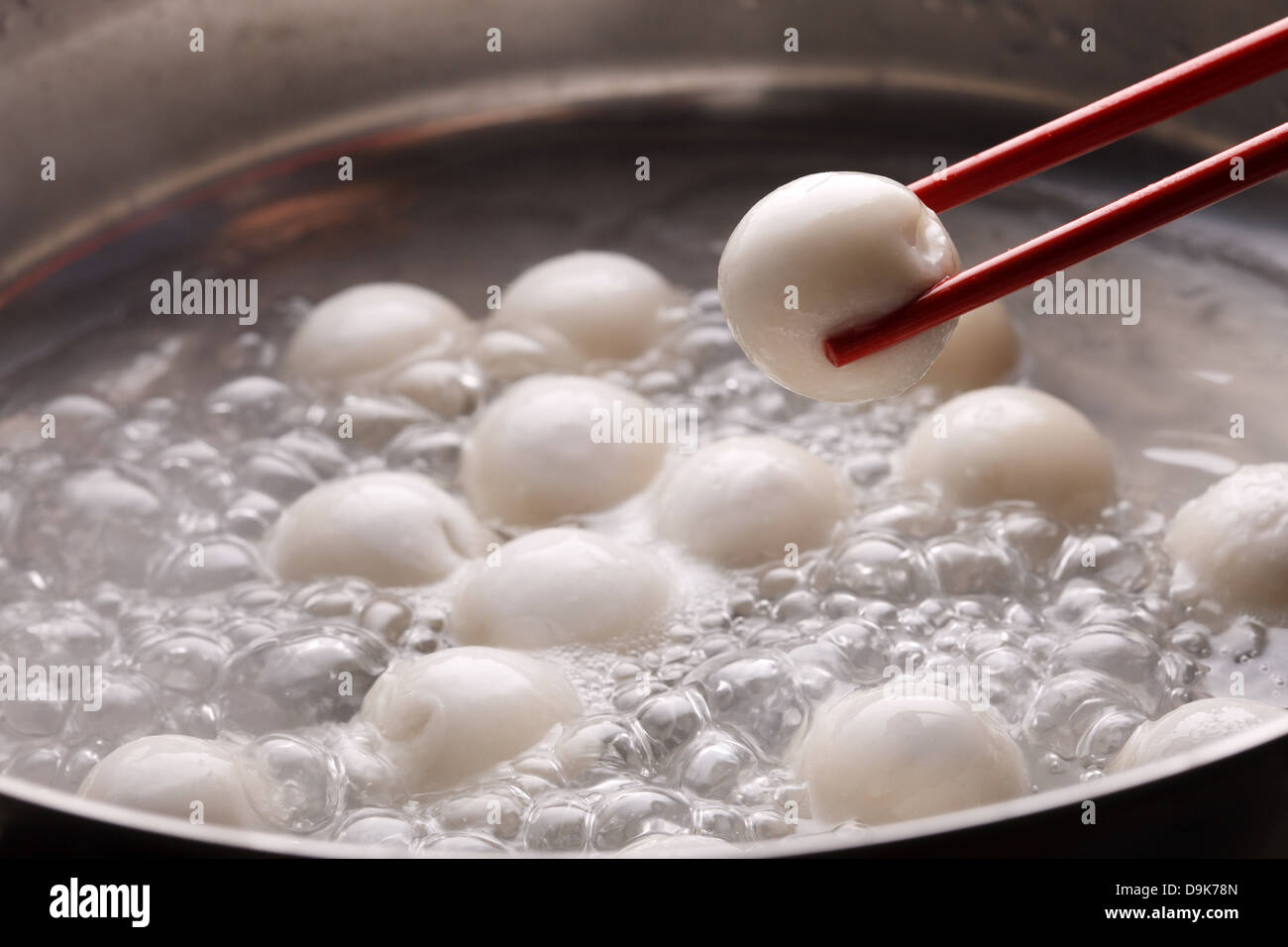 Gnocchi di riso Foto Stock