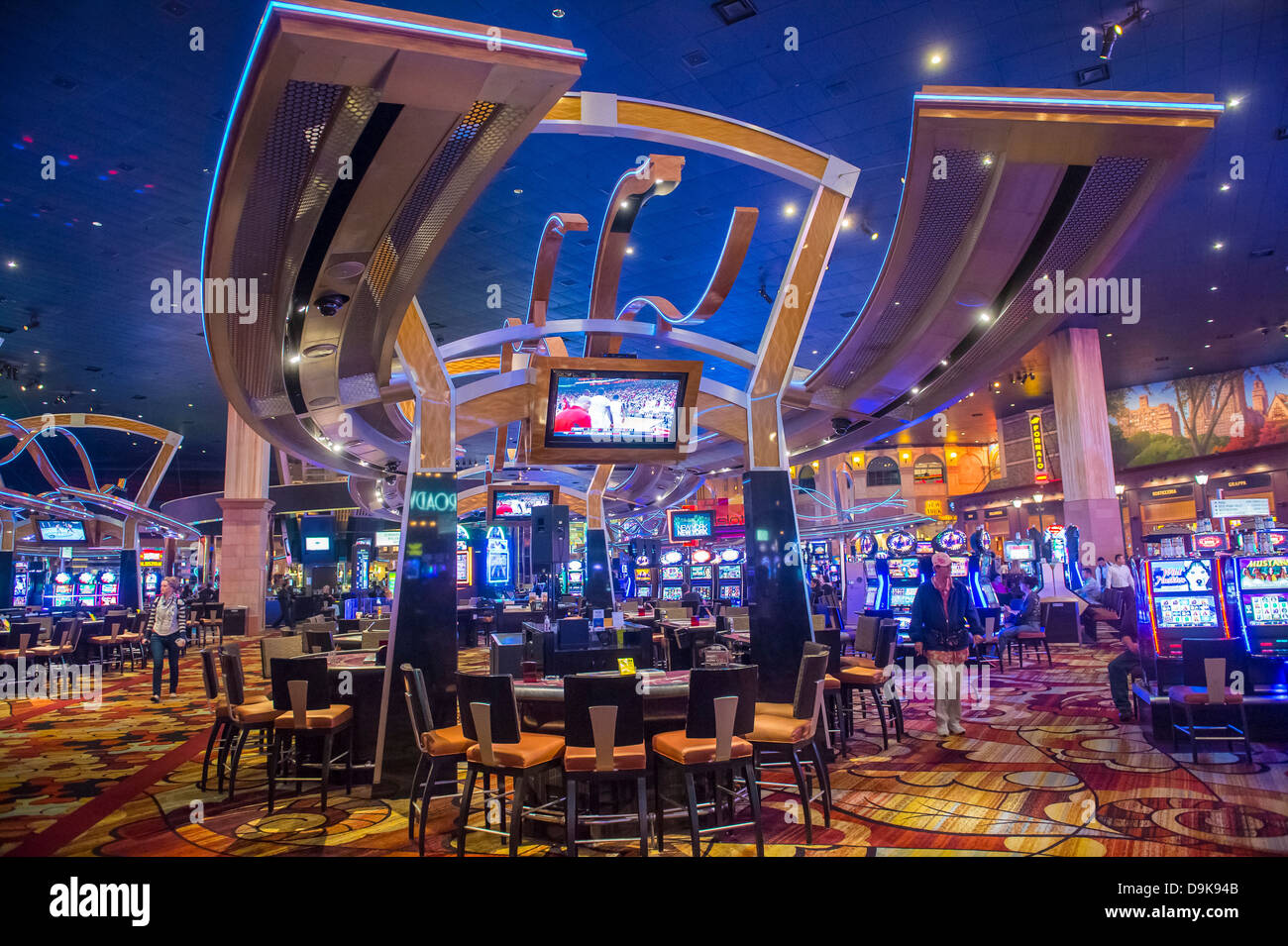 L'interno di New YorkNew York Hotel & Casino di Las Vegas Foto