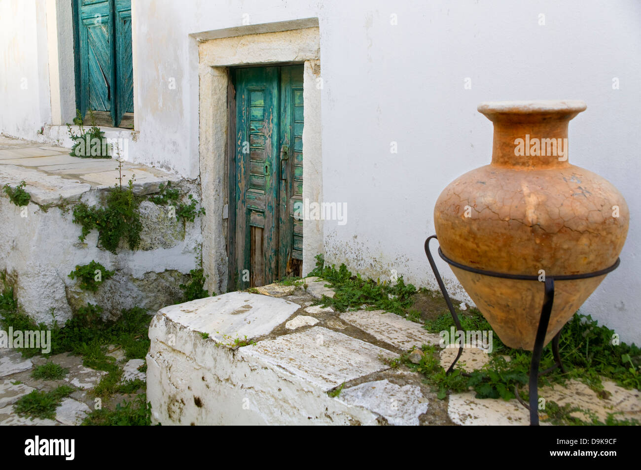 Isola di Naxos, Cicladi, il Mare Egeo, in Grecia, in Europa Foto Stock