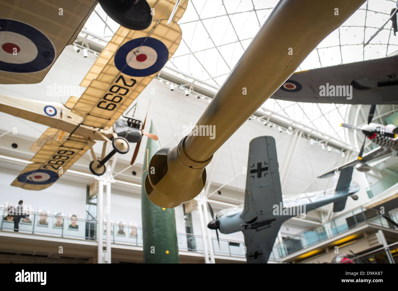 Imperial War Museum, Lambeth Road, Londra, Gran Bretagna. Foto Stock