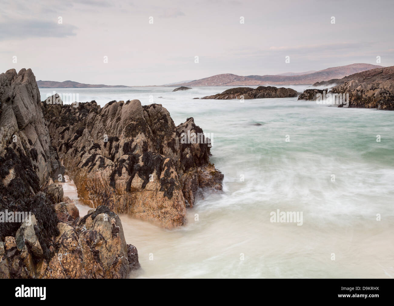 Suono di Taransay, Isle of Harris, Scozia Foto Stock