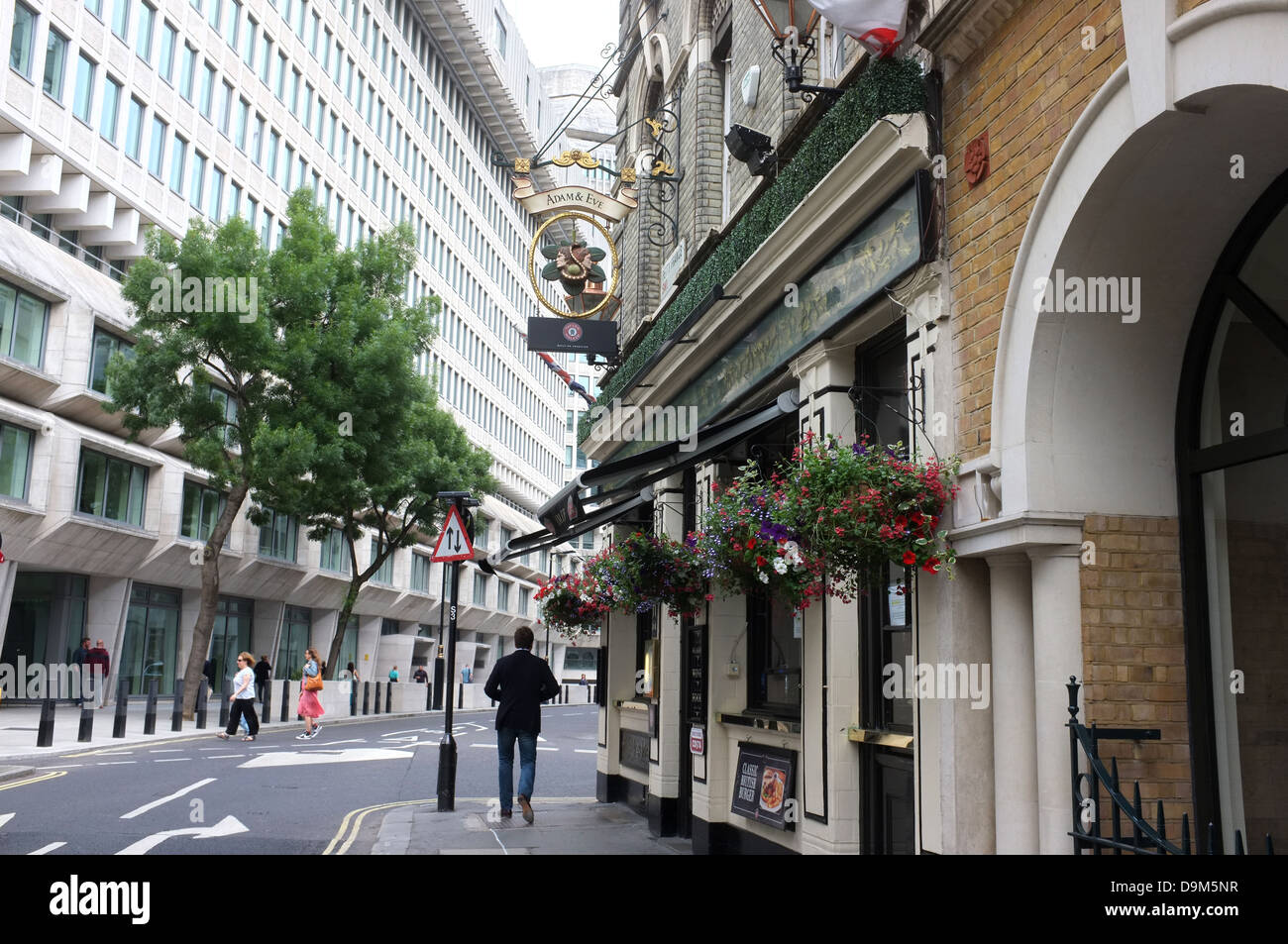 Adamo ed Eva taverna City of Westminster London Regno Unito 2013 Foto Stock