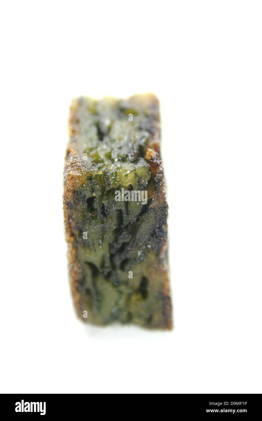 Thai - cibo Cinese , fritto aglio cotti al vapore di erba cipollina Foto Stock