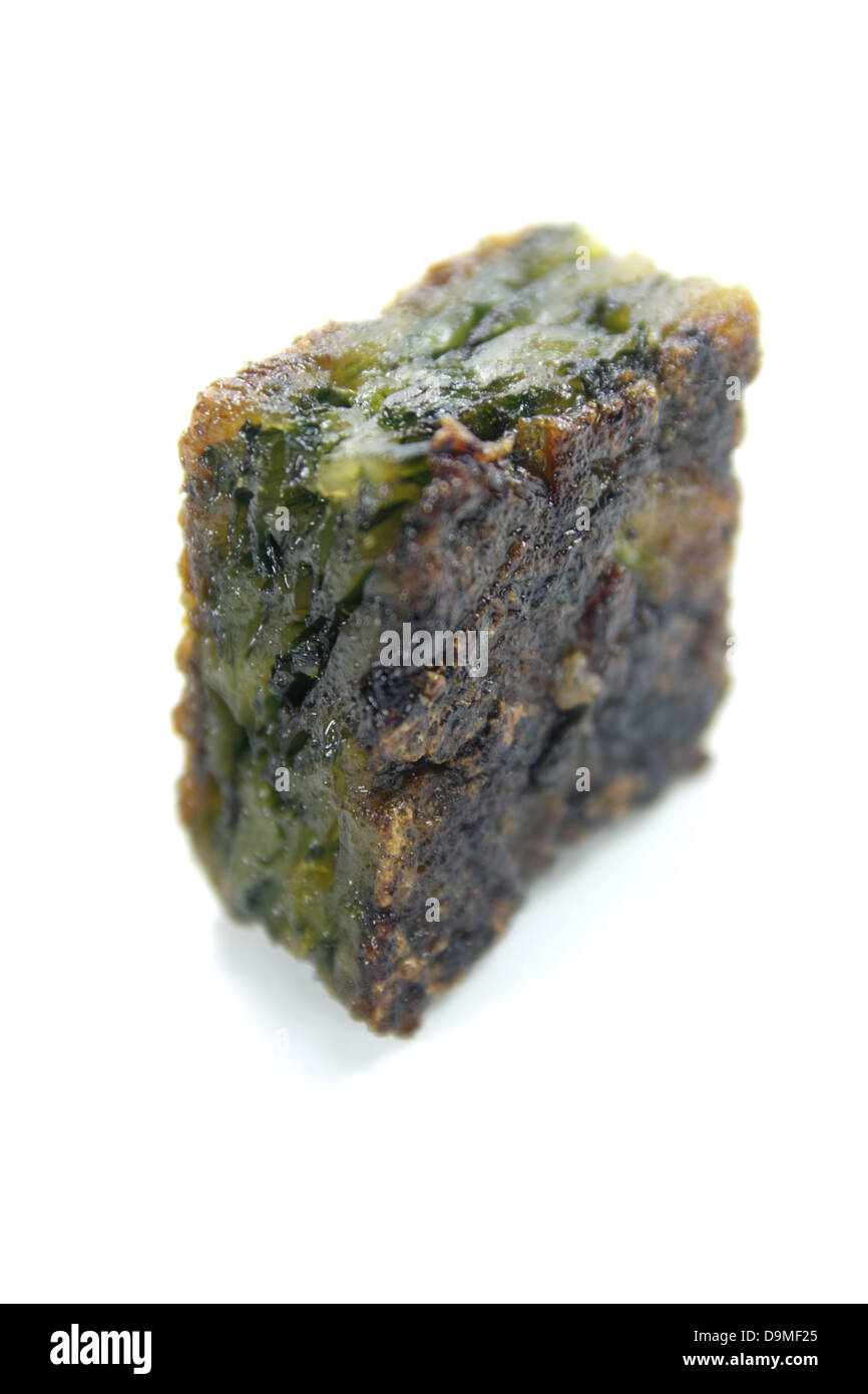 Thai - cibo Cinese , fritto aglio cotti al vapore di erba cipollina Foto Stock