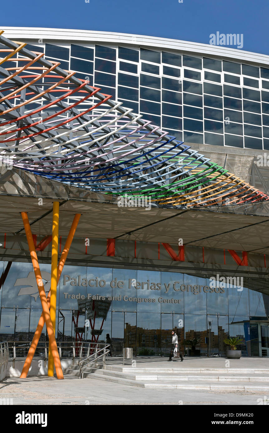 Fiere e congressi di Malaga, regione dell'Andalusia, Spagna, Europa Foto Stock