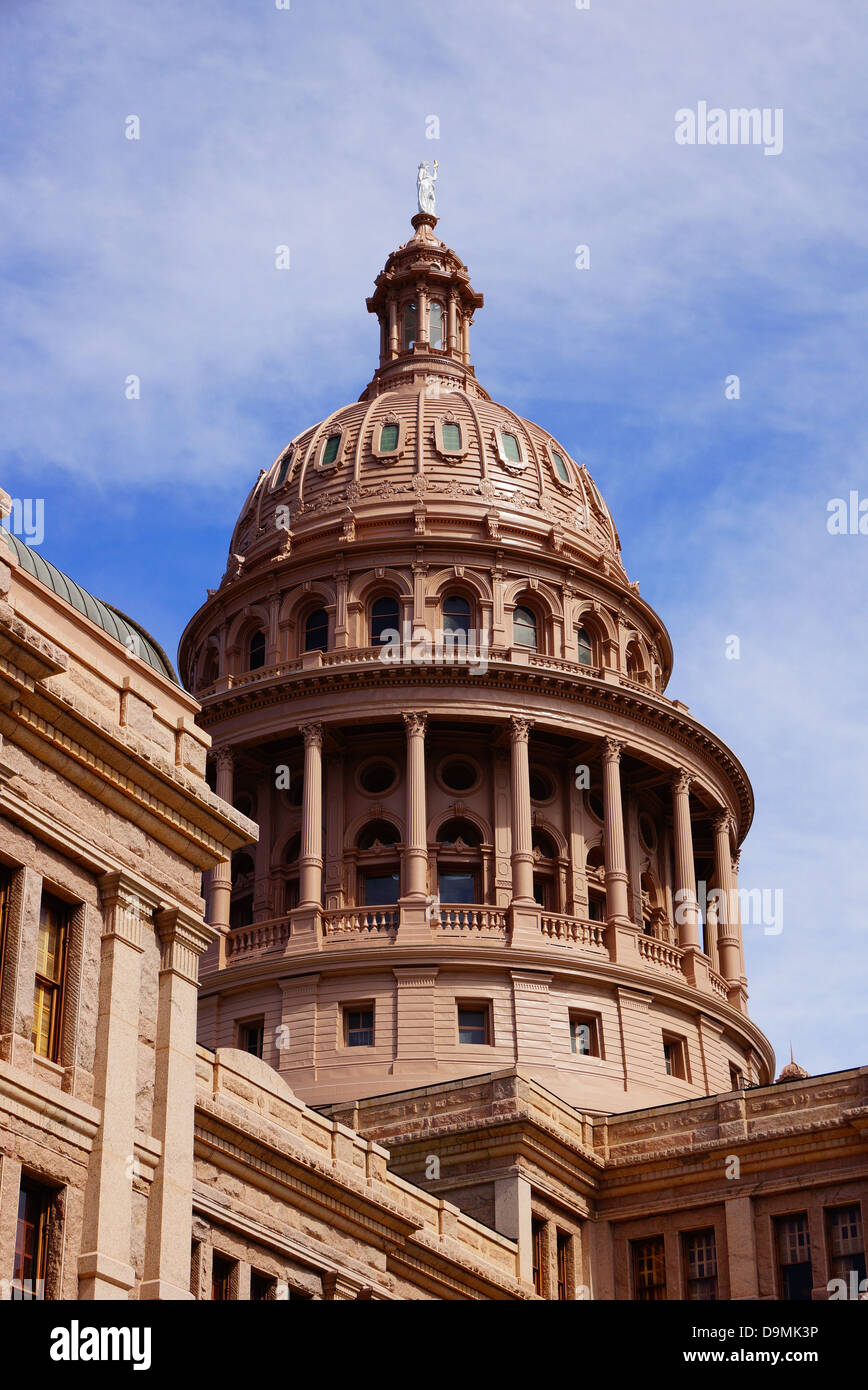 Texas Capitol di Austin, TX Foto Stock