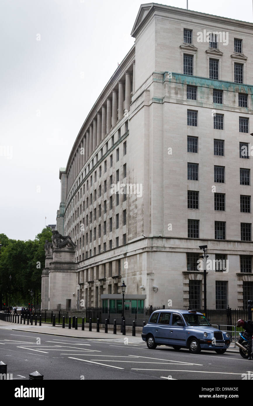 Ministero della Difesa edificio principale, Whitehall, London, Regno Unito Foto Stock