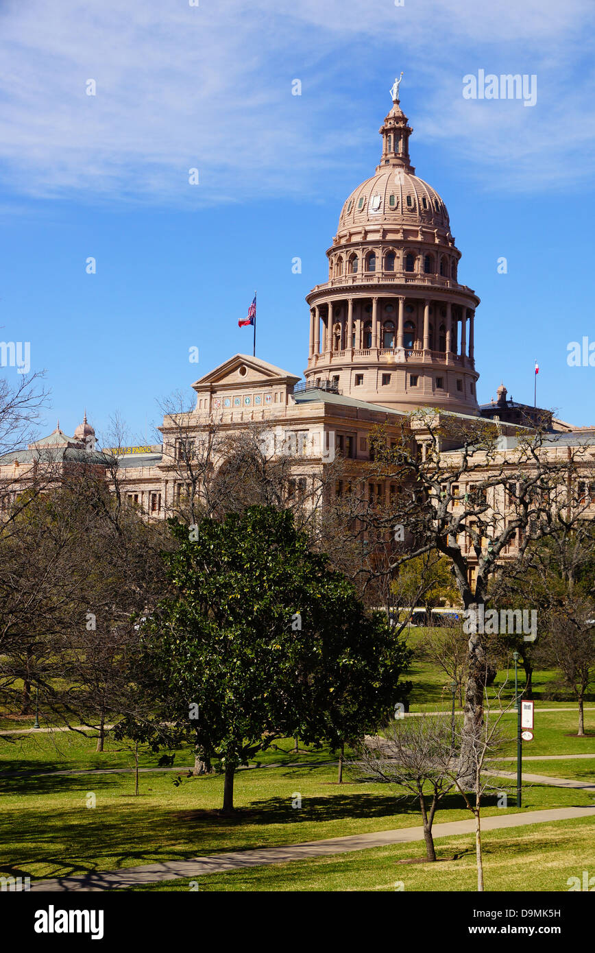 Texas Capitol di Austin, TX Foto Stock