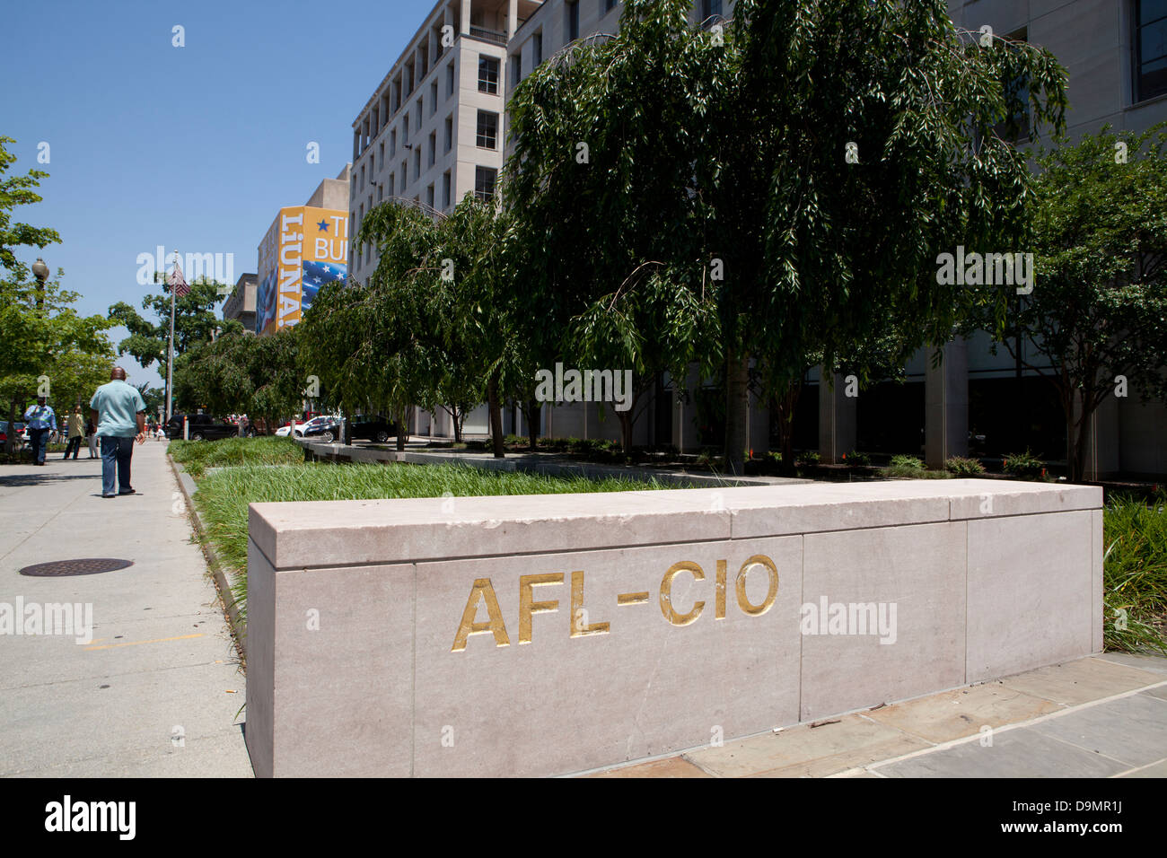AFL CIO edificio sede centrale - Washington DC, Stati Uniti d'America Foto Stock
