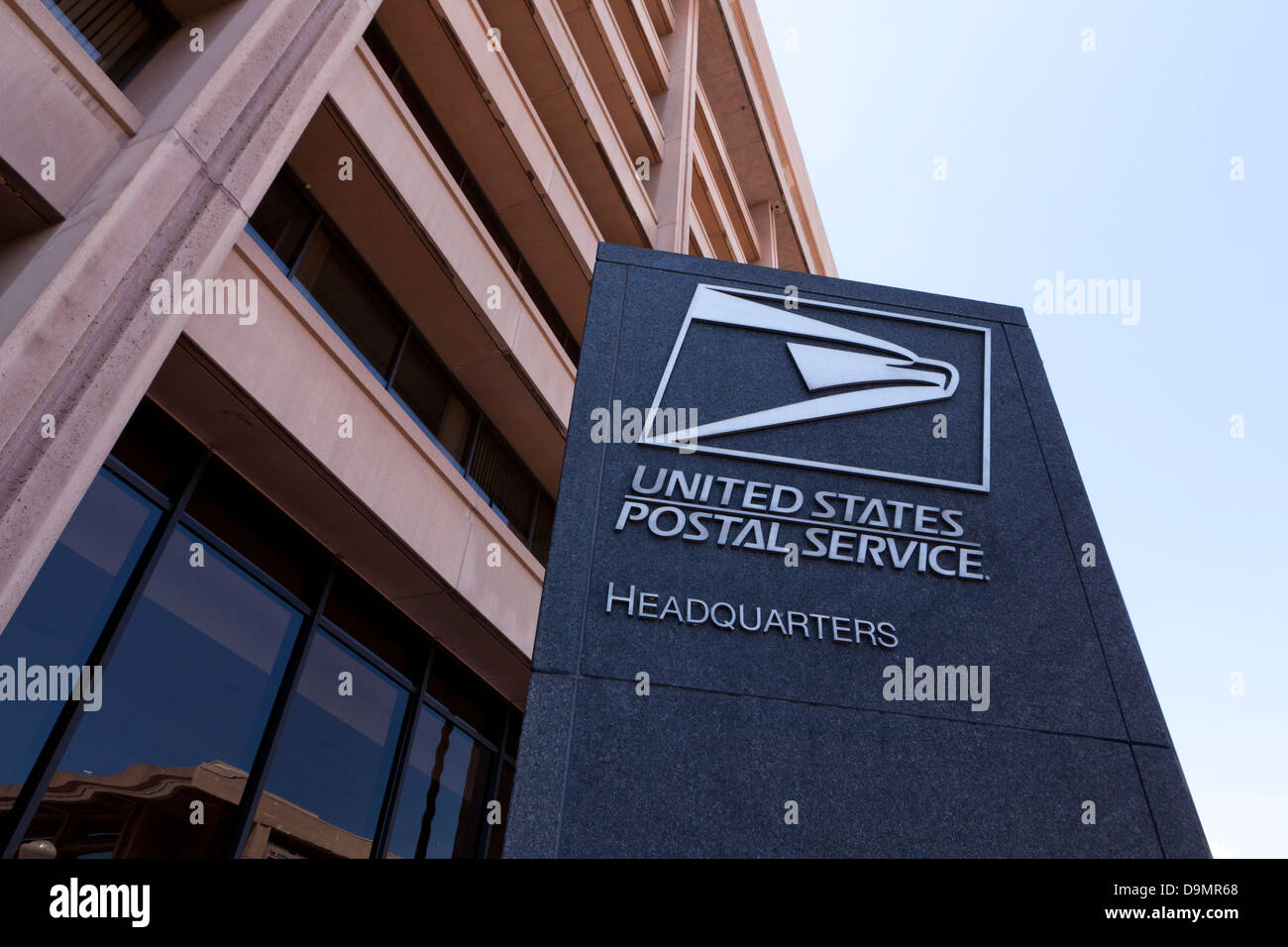 US Postal Service headquarters building - Washington DC, Stati Uniti d'America Foto Stock