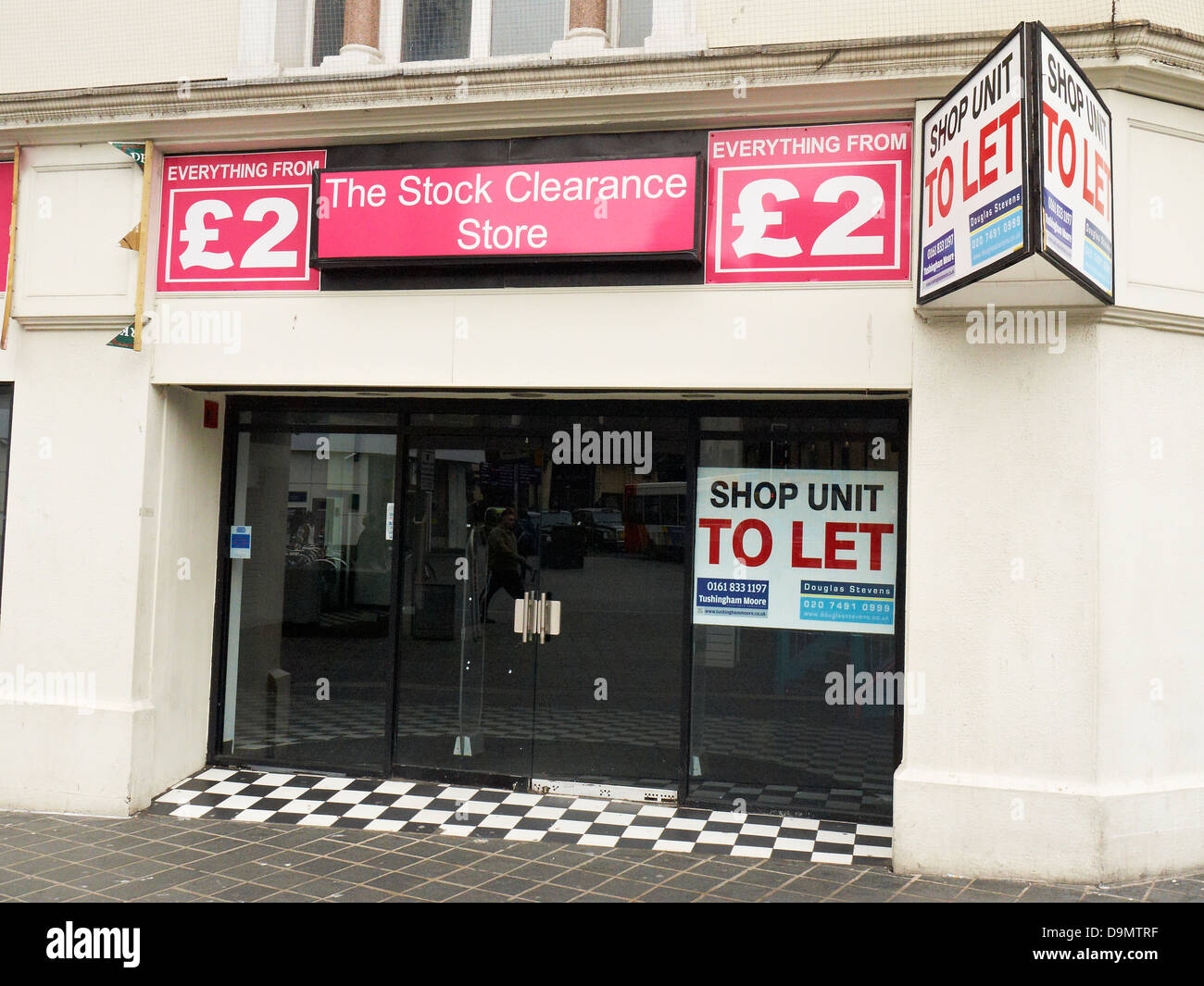 Chiuso il gioco Stock Store in Liverpool Regno Unito Foto Stock