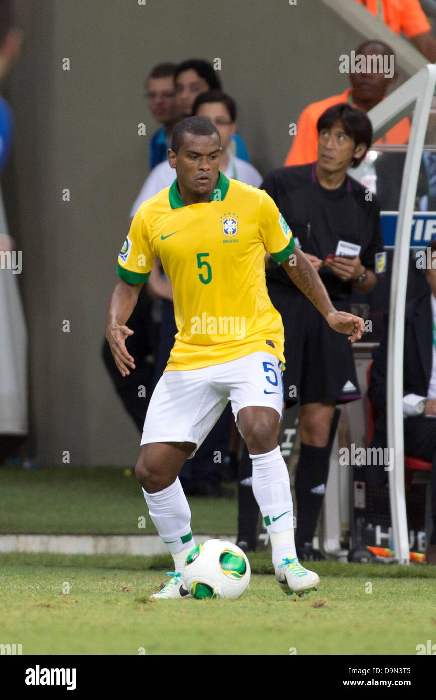 Fernando (BRA), 22 giugno 2013 - Calcio : FIFA Confederations Cup Brasile 2013, Gruppo un match tra Italia 2-4 Brasile a Arena Fonte Nova Stadium di Salvador de Baia, Brasile. (Foto di Maurizio Borsari/AFLO) [0855] Foto Stock