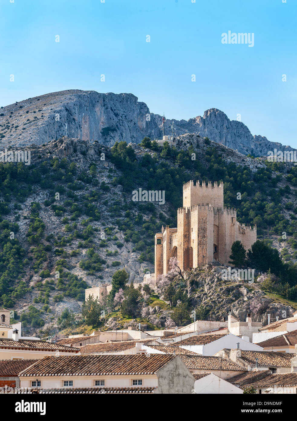 Velez Blanco Castello Provincia di Almeria Andalusia Spagna Foto Stock