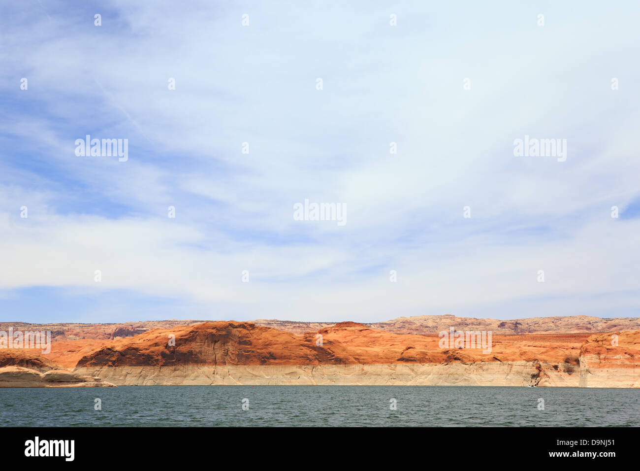 Halls Creek braccio presso il lago Powell in Utah Foto Stock