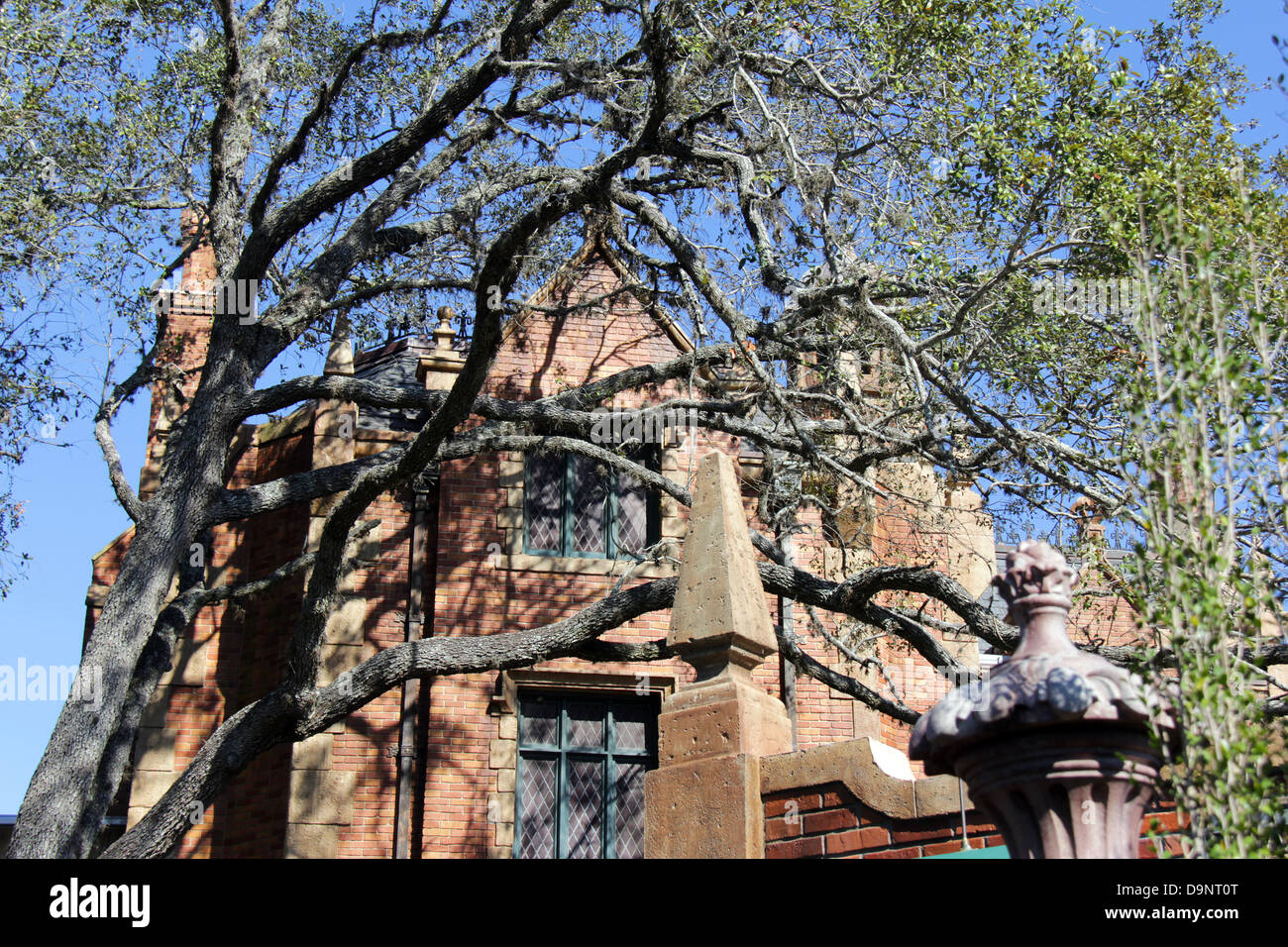 Haunted Mansion attrazione a Magic Kingdom, Disney World, a Orlando, Florida. Foto Stock