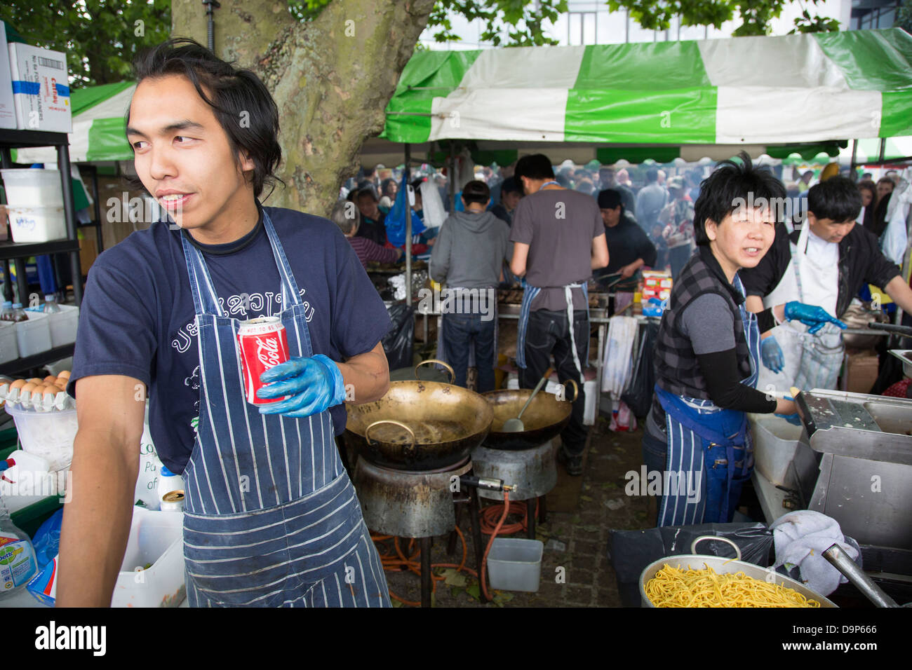 Vietnam Festival aperto 2013 (VOF 2013) è una cultura Vietnamita festival che celebra il meglio del Vietnam a Londra. Foto Stock