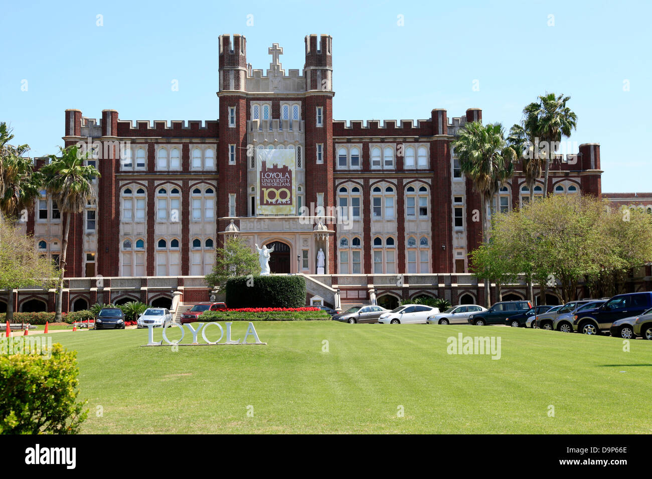 Loyola University di New Orleans è un privato, Università dei Gesuiti. Istituito come Loyola College nel 1904, poi noleggiata come università nel 1912. Esso porta il nome del gesuita patrono, Sant Ignazio di Loyola. Foto: Klaus Nowottnick Data: 26 Aprile 2013 Foto Stock