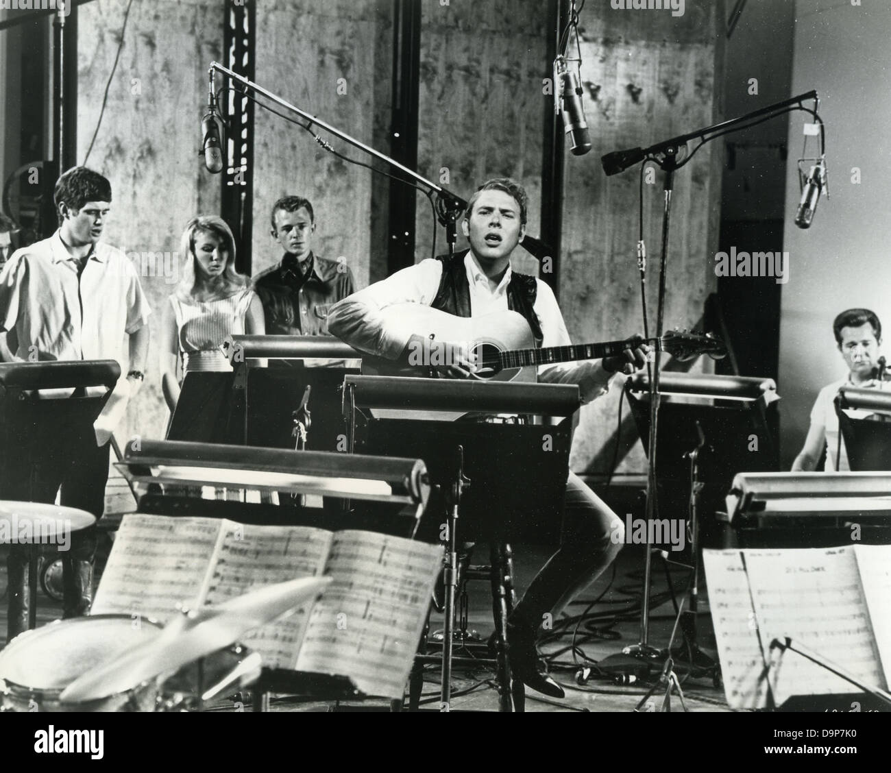 Un tempo per cantare 1968 Four-Leaf Productions film con Hank Williams Jnr Foto Stock