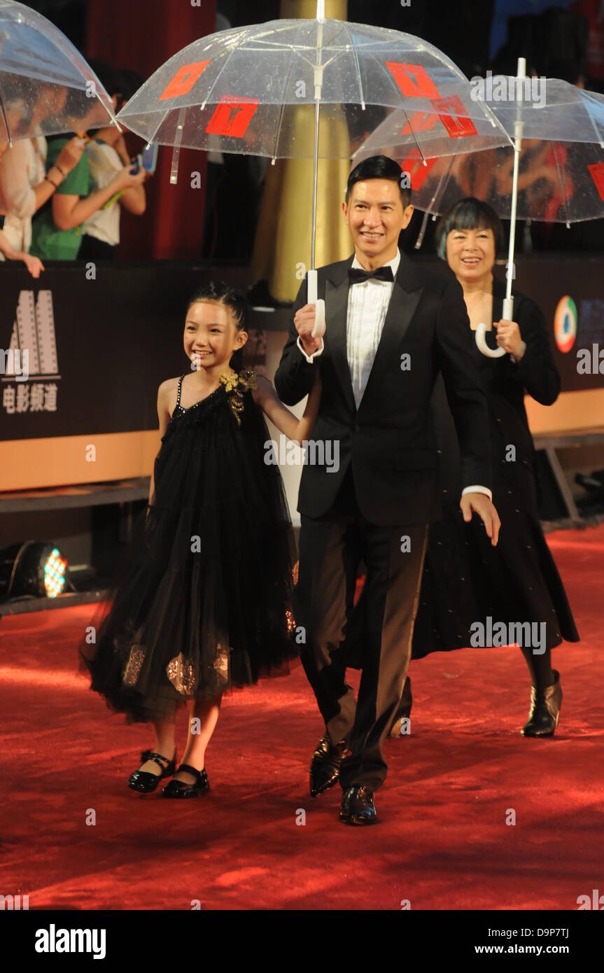 Nick Cheung alla cerimonia di chiusura del festival cinematografico internazionale di Shanghai in Cina a Shanghai il Domenica 23 Giugno, 2013. Foto Stock