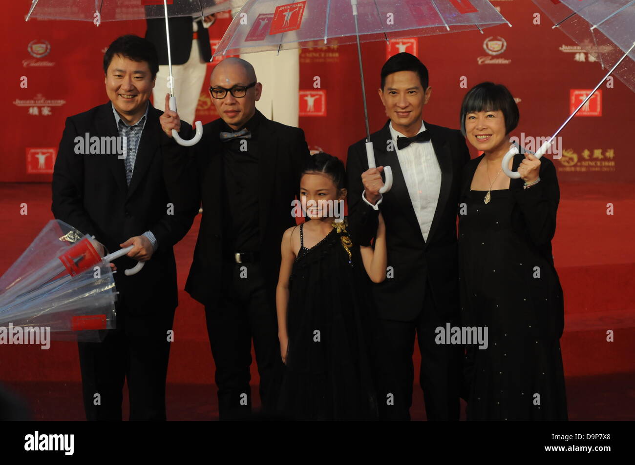 Nick Cheung alla cerimonia di chiusura del festival cinematografico internazionale di Shanghai in Cina a Shanghai il Domenica 23 Giugno, 2013. Foto Stock