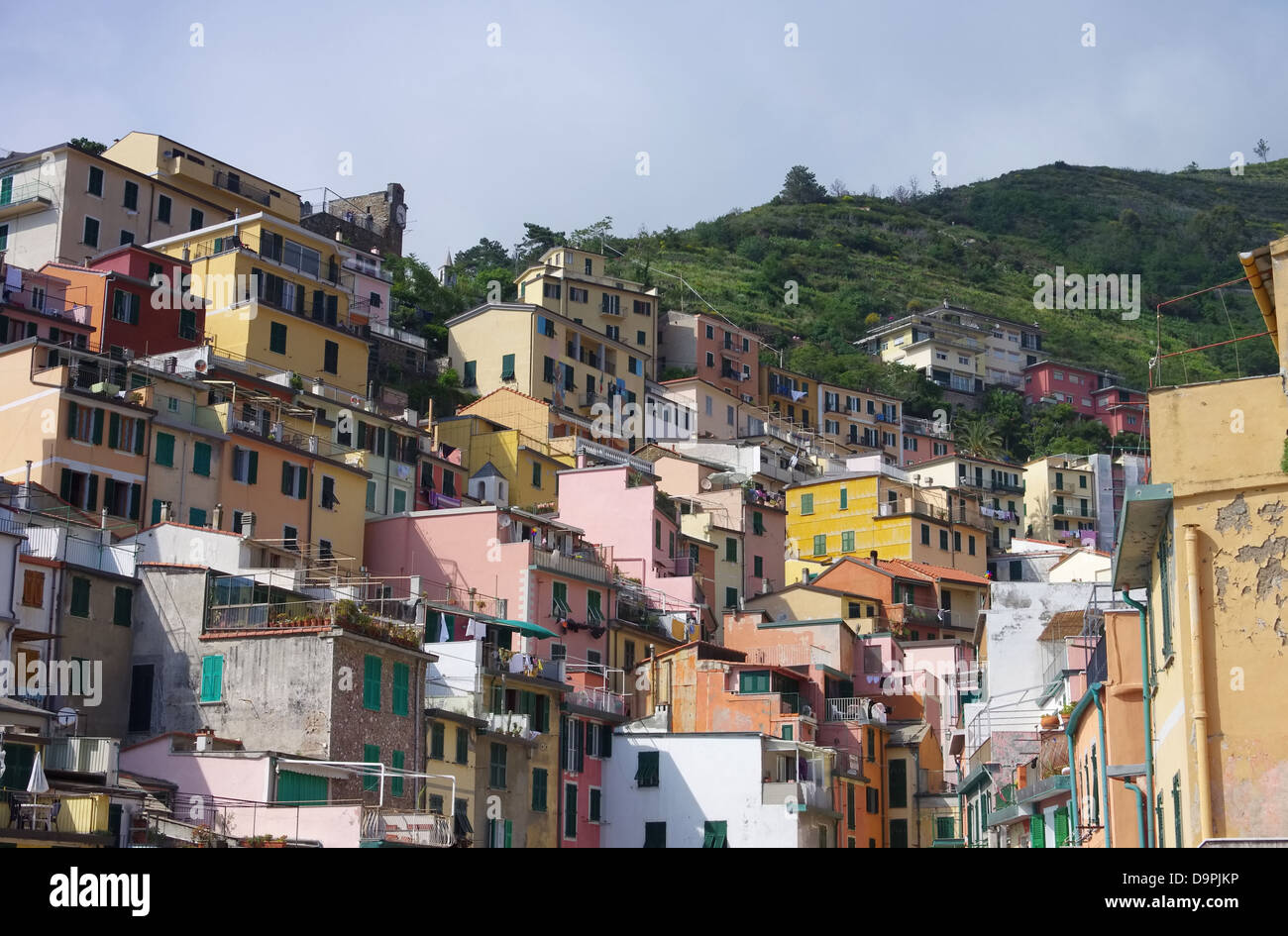 Cinque Terre Riomaggiore 05 Foto Stock