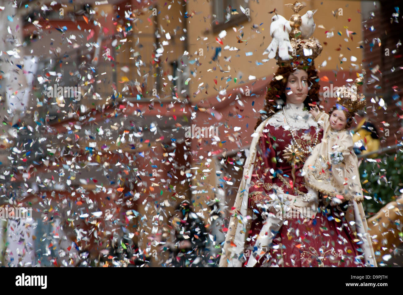 Pagani. Salerno - Italia - Processione della Madonna delle galline Foto Stock