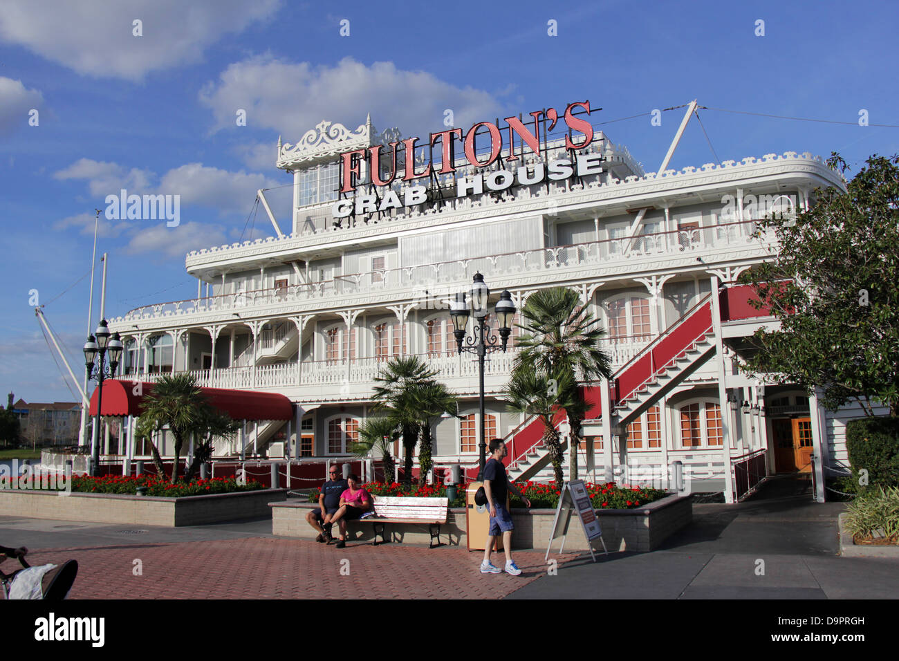 Fulton's Crab House Restaurant, Downtown Disney, Orlando, Florida. Foto Stock