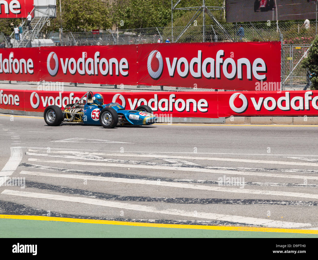 Oporto, Portogallo, 22 giugno 2013, il Circuito da Boavista - Historic Grand Prix 2013 - Formula Ford 2 Francia storico, Gara 1, Jean Mercier (dodicesimo posto) pilotare un Gracía MT6 FF Foto Stock