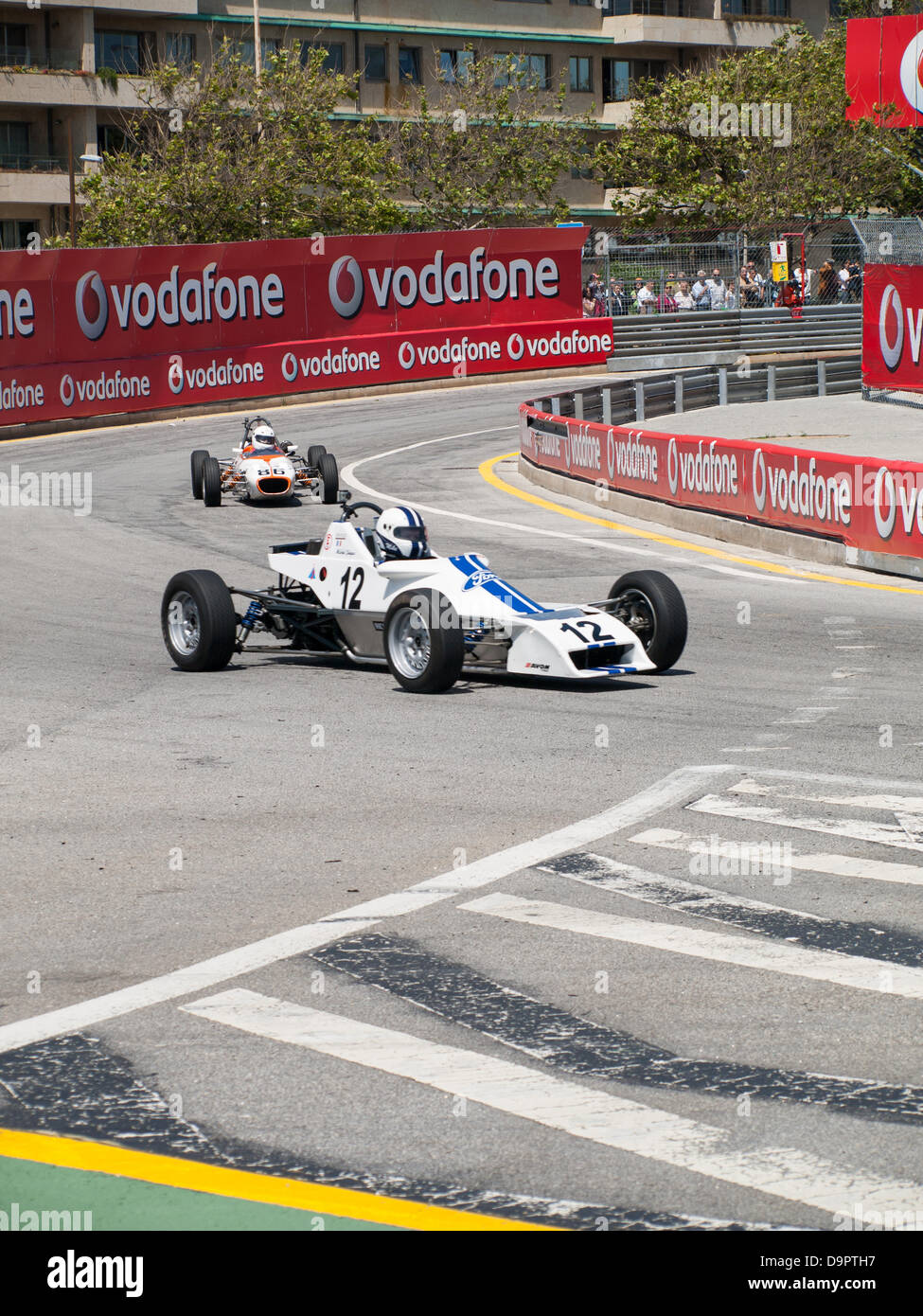 Oporto, Portogallo, 22 giugno 2013, il Circuito da Boavista - Historic Grand Prix 2013 - Formula Ford 2 Francia storico, Gara 1, Michel Guegan (6° posto) pilotare un Van Diemen RF79 Foto Stock