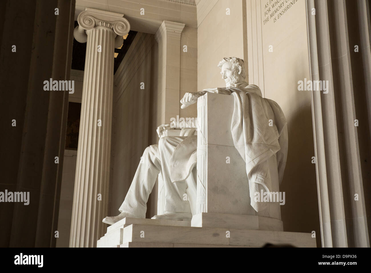 Il Lincoln Memorial, Washington D.C., USA Foto Stock