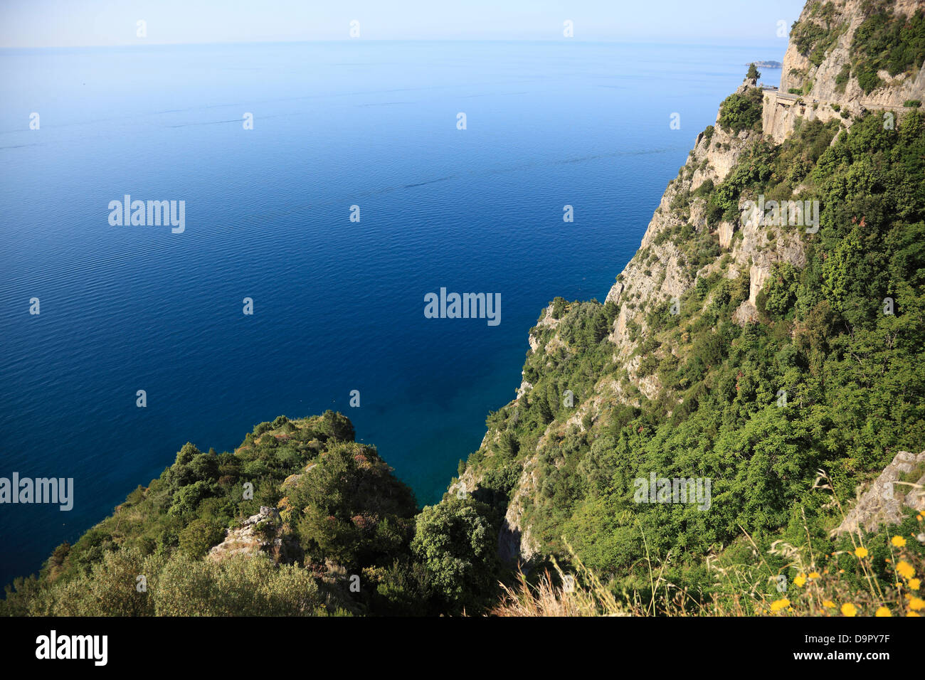Costa di Amalfi, Campania, Italia Foto Stock