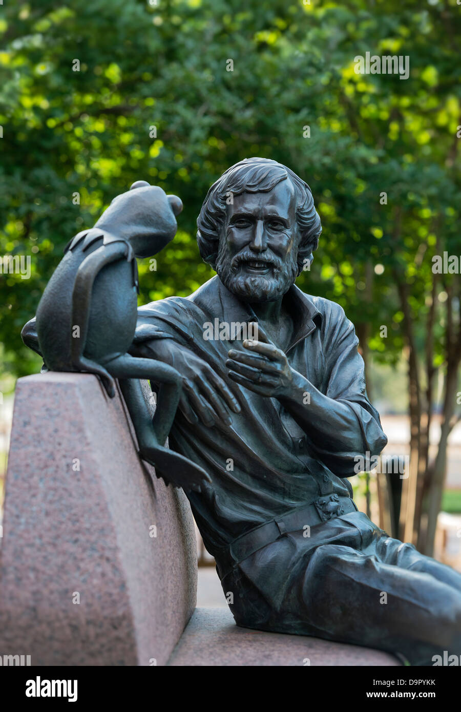 Jim Henson Memorial, Università del Maryland, Maryland, Stati Uniti d'America Foto Stock