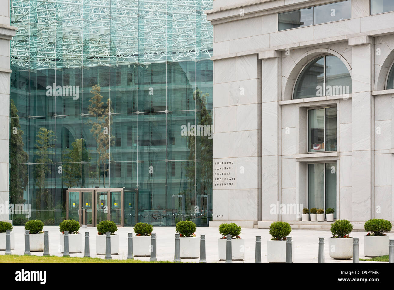 Thurgood Marshall sistema giudiziario federale edificio, Washington DC, Stati Uniti d'America Foto Stock