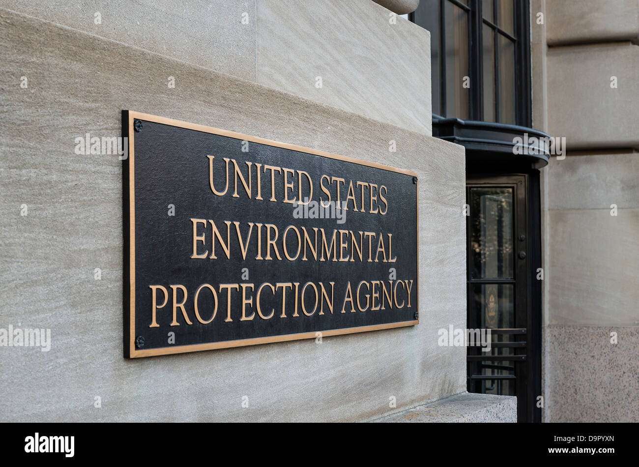 Edificio di EPA, United States Environmental Protection Agency, Washington DC, Stati Uniti d'America Foto Stock