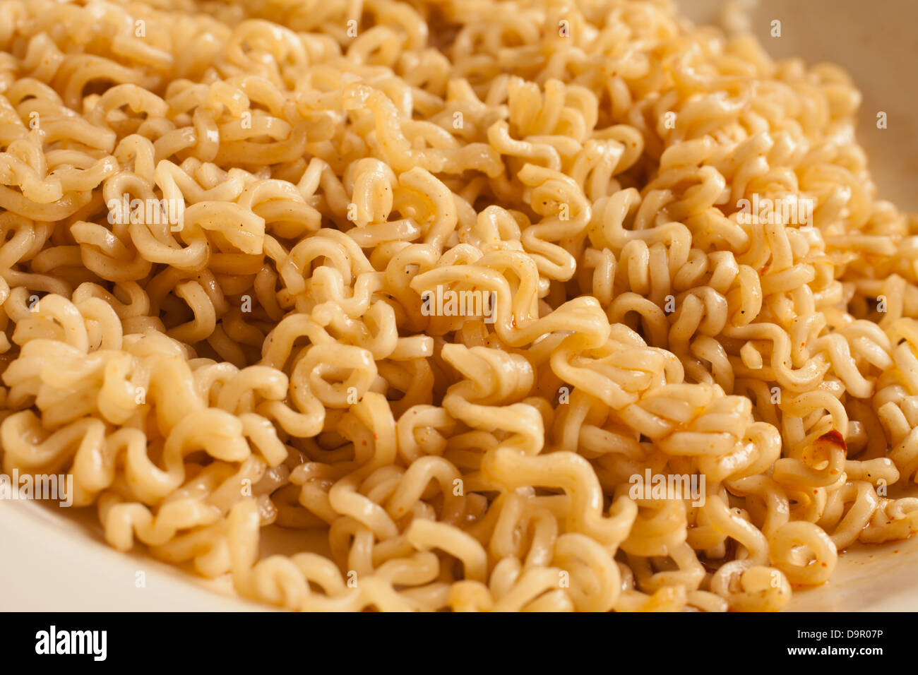 Instant Pancit Bihon, tagliatelle dalle Filippine Foto Stock
