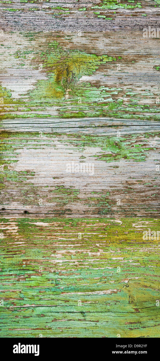 Vecchio, incrinato Sfondo legno, ad alta risoluzione Foto Stock