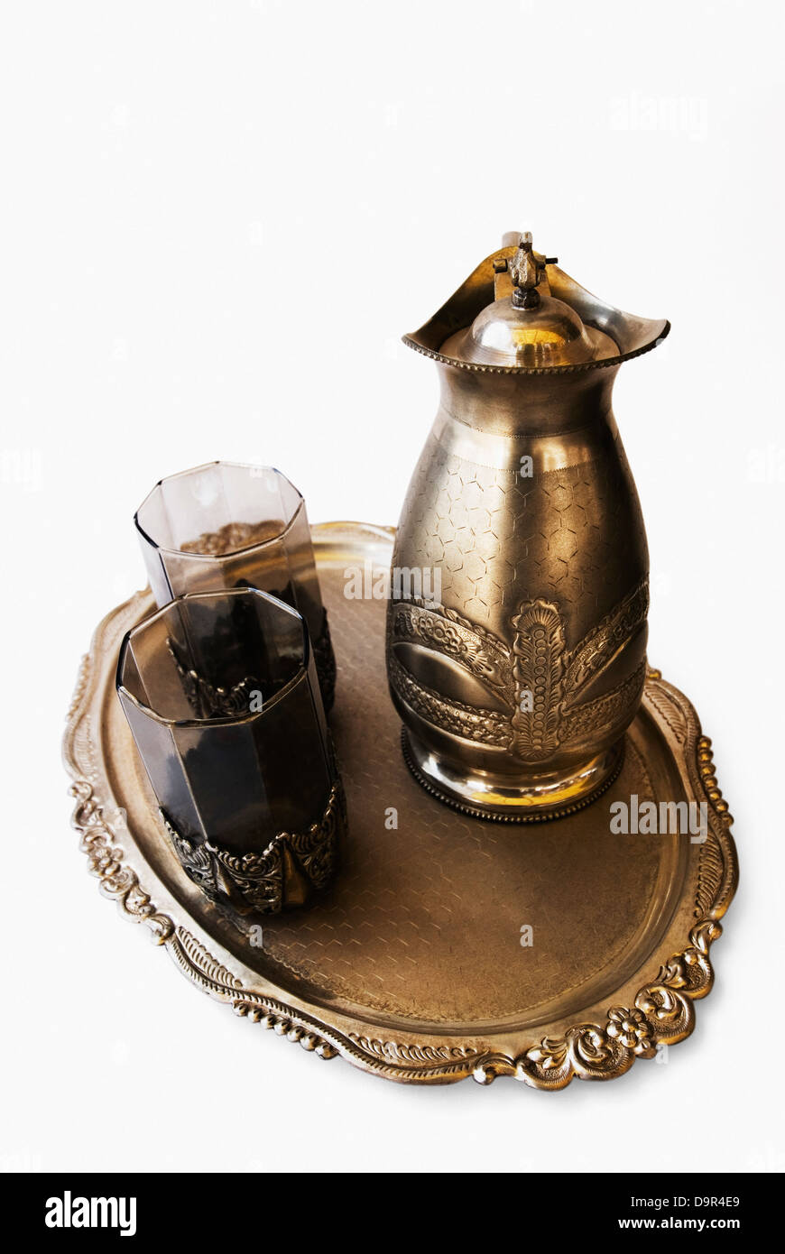 Close-up di oggetti antichi Foto Stock