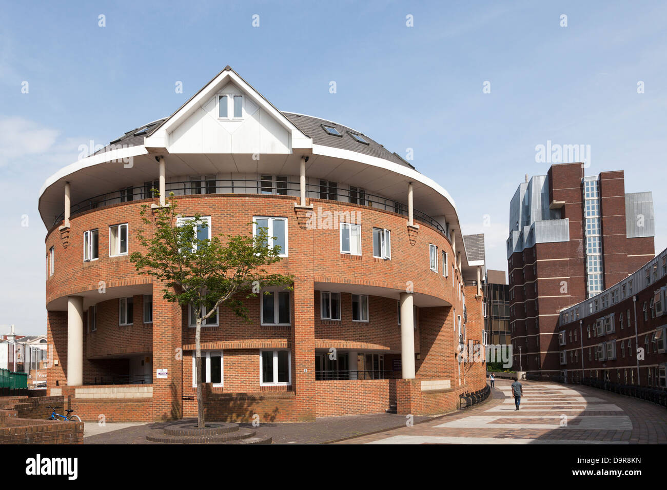 Università di Portsmouth Harry sale diritto di residenza Foto Stock