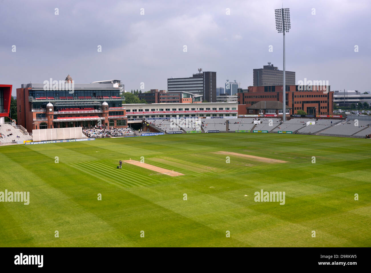 Il rinnovato padiglione alla emirates Old Trafford, Manchester, Regno Unito Foto Stock