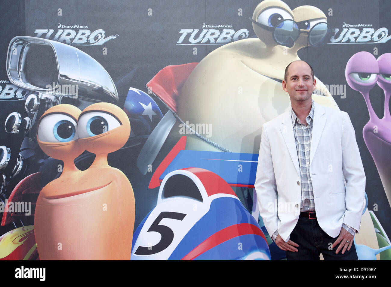 Barcellona, Spagna. Giugno 25, 2013. Direttore David Soren assiste 'turbo' Presentazione mondiale al CCIB su Giugno 25, 2013 a Barcellona Credito: ZUMA Press, Inc./Alamy Live News Foto Stock