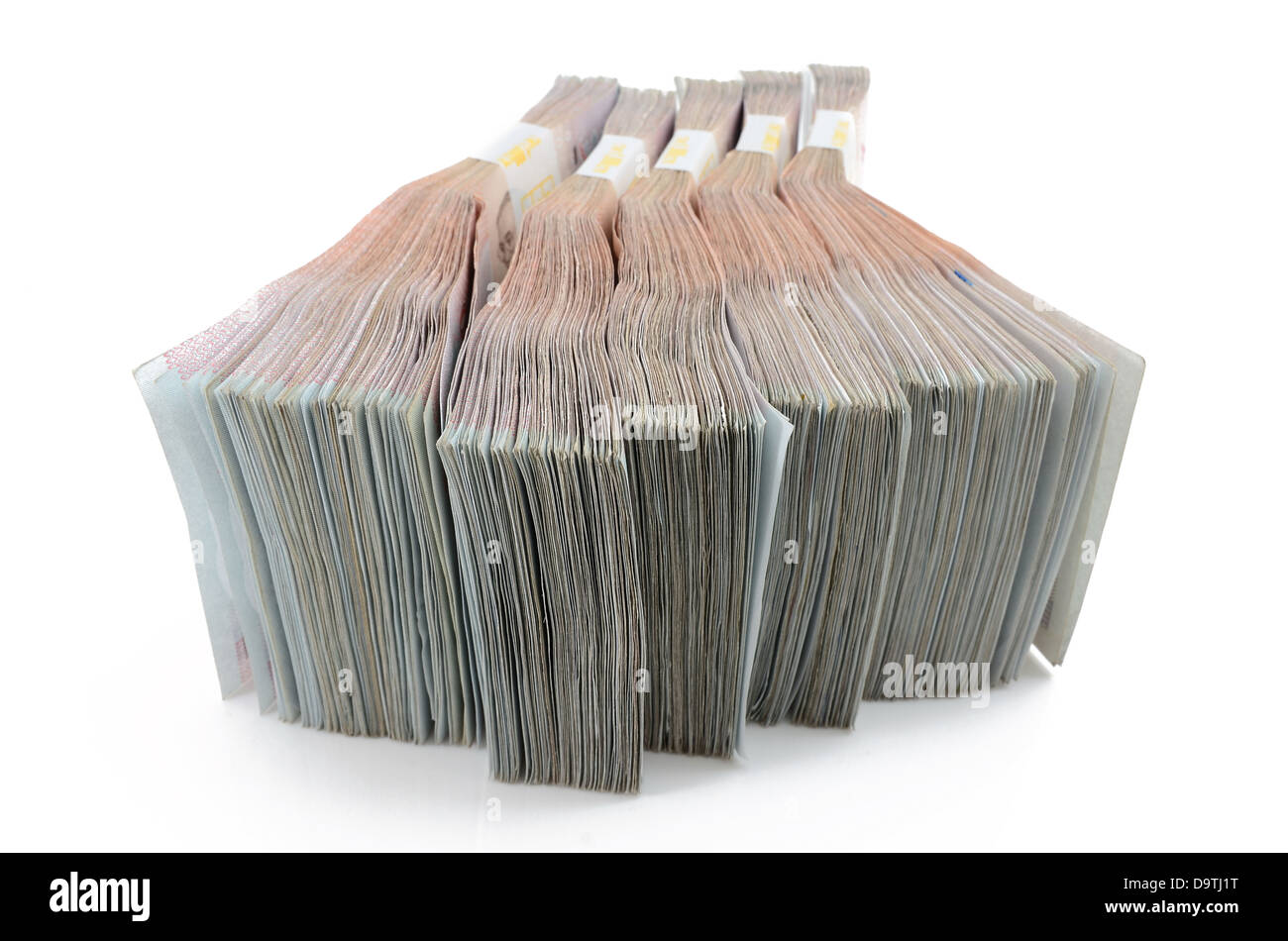 Baht tailandese di banconote Foto Stock